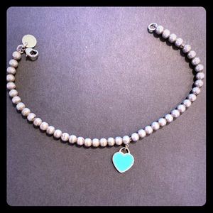 Tiffany & Co blue, small bead bracelet